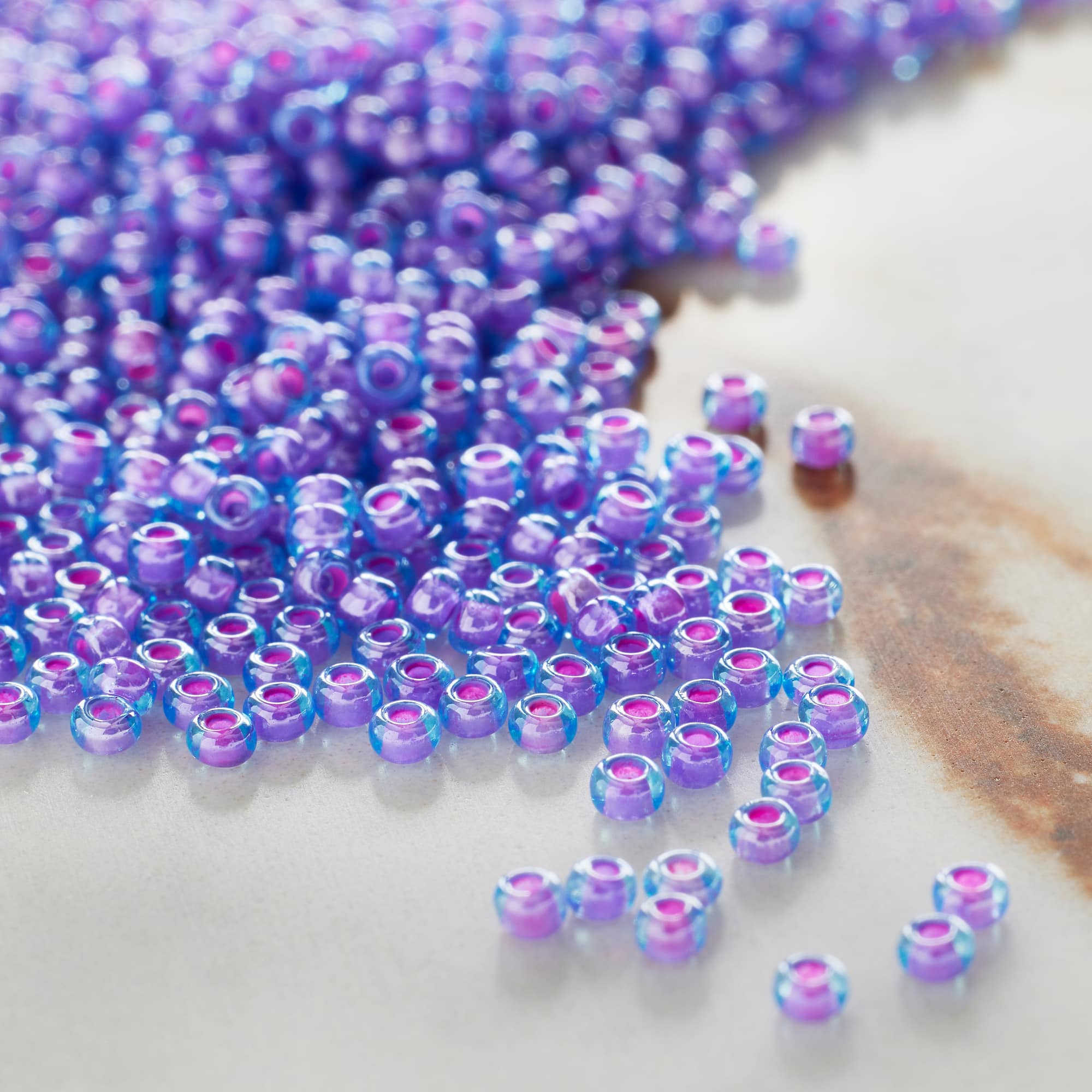 John Bead Opaque Czech Glass Seed Beads
